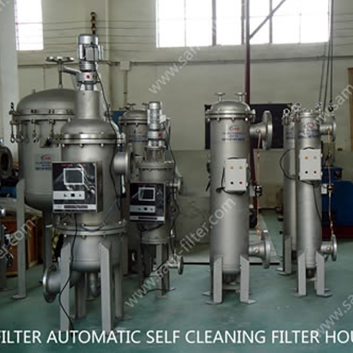 Automatic Self-cleaning Filter
