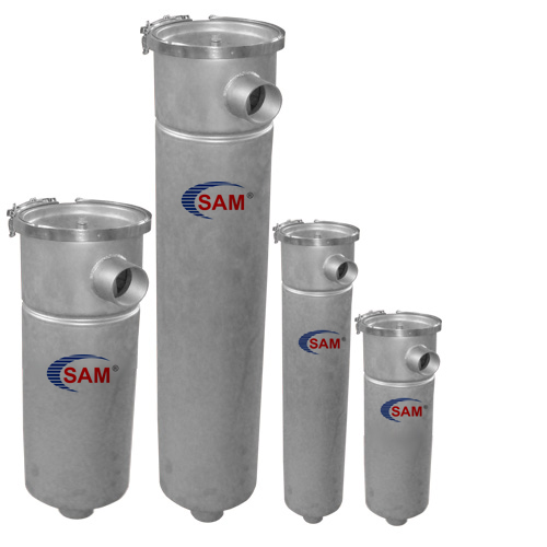 V clamp Bag Filter